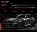 Carbon Fiber Side Skirt for BMW M2 G87 Coupe 2 Door 2023+IN Carbon Fiber Side Bumper Splitter Lip