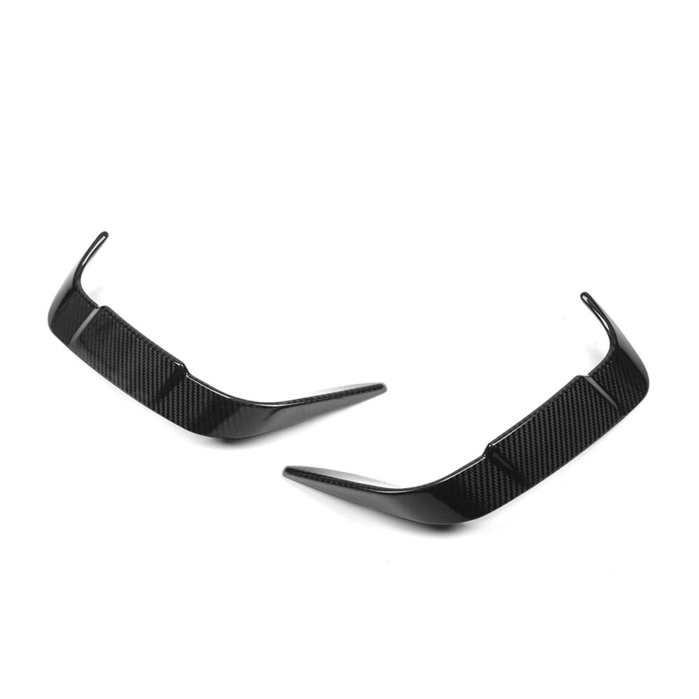 Carbon Fiber Rear Bumper Air Vent Trim for BMW 4 Series G22 G23 Coupe 2020+ Carbon Rear Splitter Lip Side Wing Body Kit