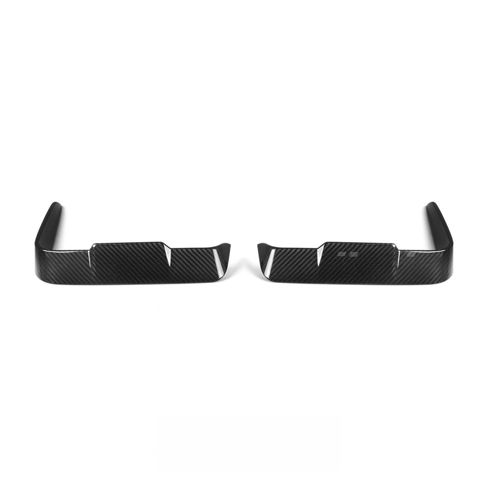Carbon Fiber Front Bumper Fog Light Vent Trim for BMW 4 Series G22 G23 Coupe 2020+ Front Splitter Side Wing Body Kit