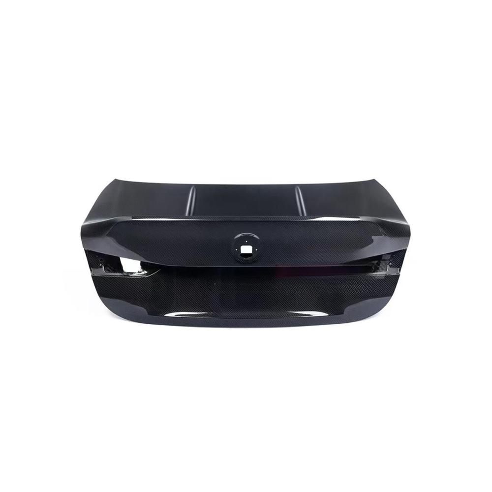 Carbon Fiber Rear Trunk Cover for BMW 4 Series G22 G82 M4 Coupe 2020-IN Car Replacement Rear Boot Lid