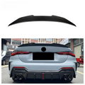 Real Carbon Fiber Rear Trunk Spoiler for BMW 4 Series G22 M440i G82 M4 2020-IN Car Carbon Fiber Tail Wing Ducktail