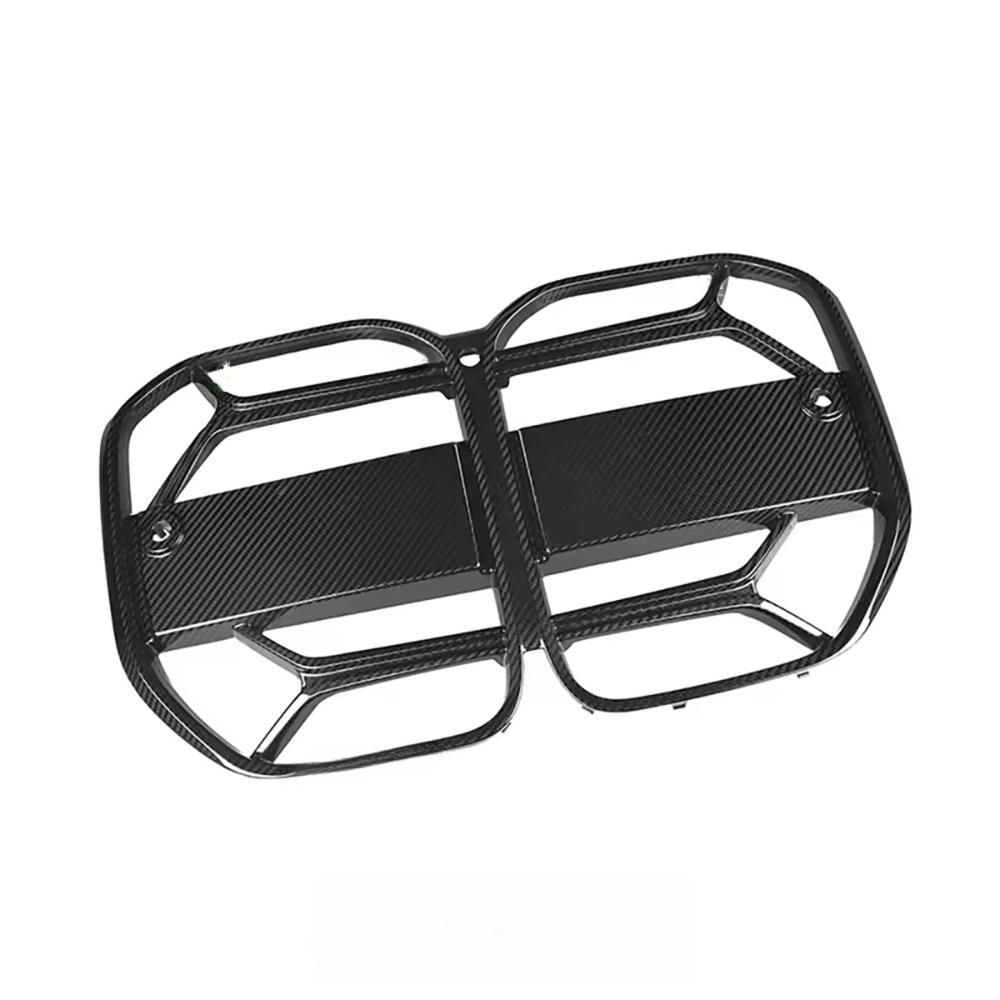 Carbon Fiber Front Bumper Grille for BMW 4 Series G22 G23 430i M440i 2020-2026 Dry Carbon Fiber Grill Body Kit