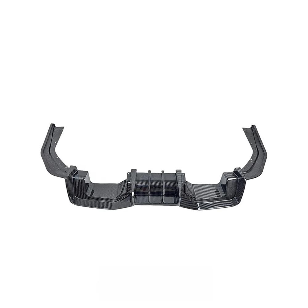 Dry Carbon Fiber Rear Diffuser for BMW G80 M3 G82 M4 Coupe 2021+ Rear Bumper Splitter Perfect Installation Auto Parts