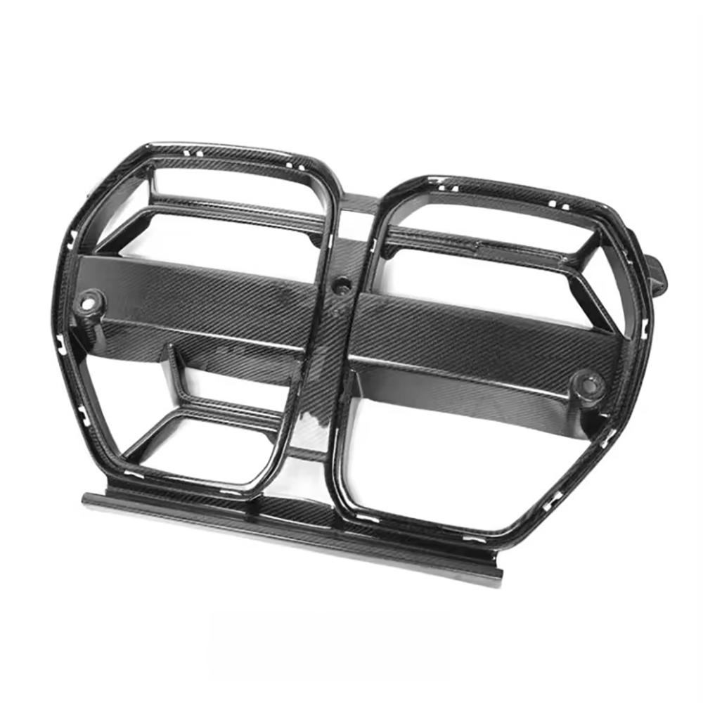 Dry Carbon Fiber Front Bumper Grill With ACC for BMW G80 G81 M3 G82 G83 M4 Coupe Touring 2021+ Hight Quality Body Kit