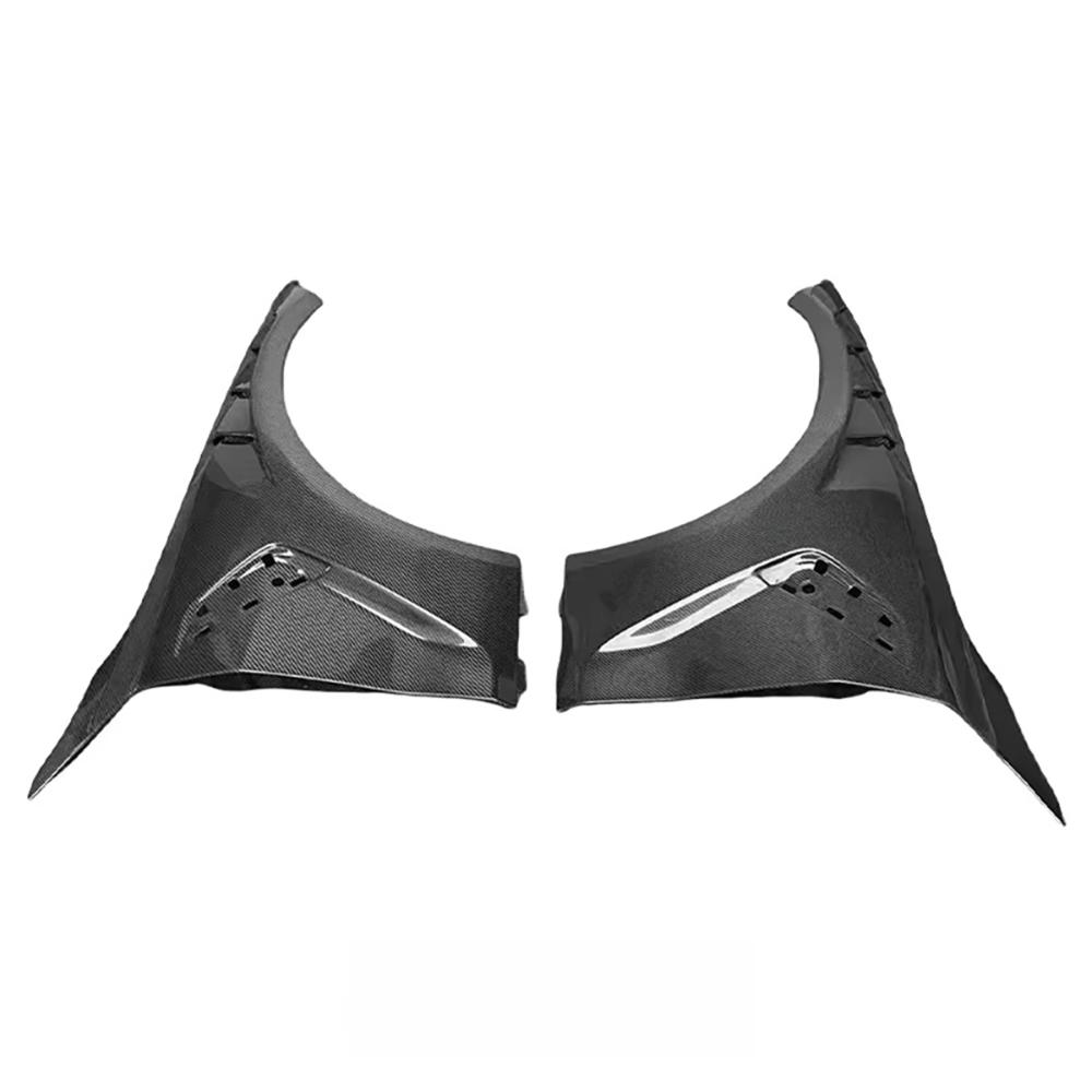 AE Style Carbon Fiber Front Side Fender for BMW G80 G81 M3 G82 G83 M4 2020+ Upgrade Carbon Fiber Front Bumper Fenders Body Kit