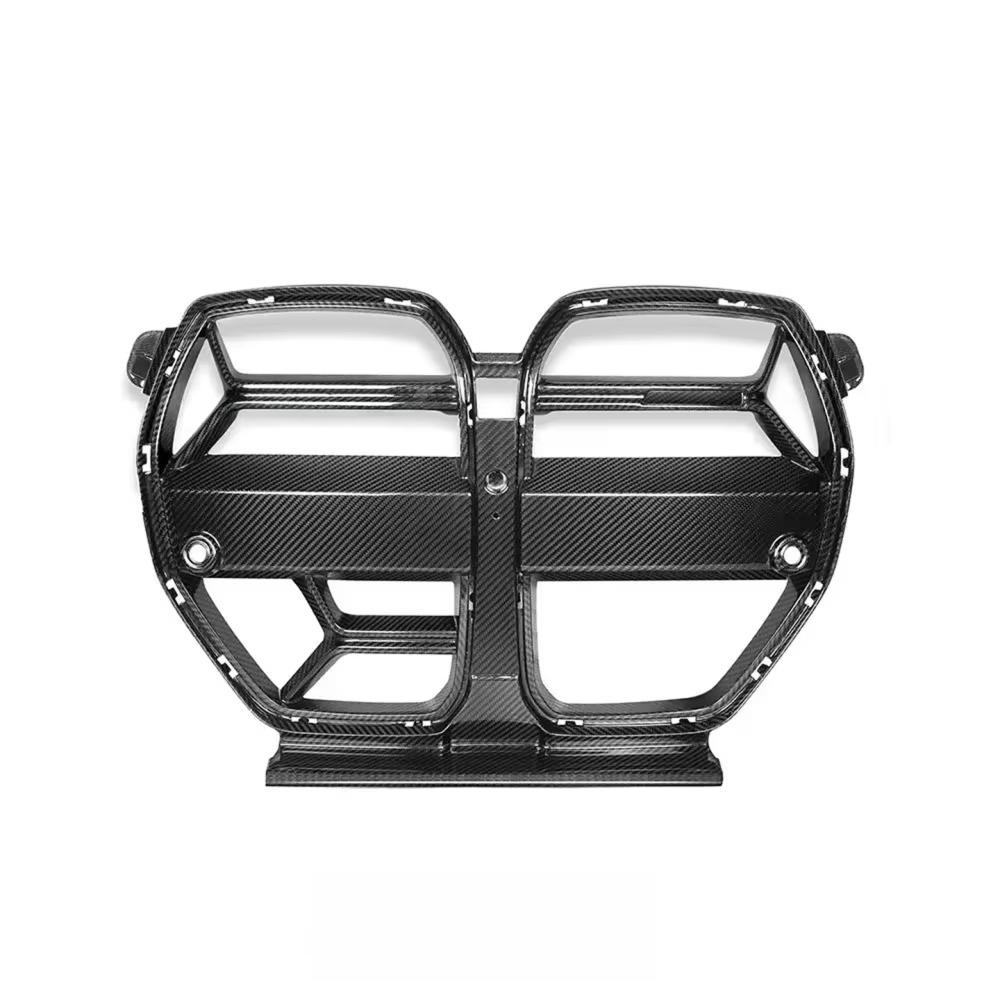 Dry Carbon Fiber Front Bumper Grill With ACC for BMW G80 G81 M3 G82 G83 M4 Coupe Touring 2021+ Hight Quality Body Kit