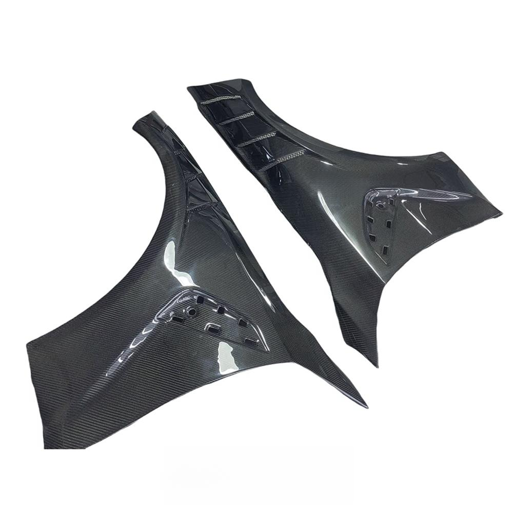 AE Style Carbon Fiber Front Side Fender for BMW G80 G81 M3 G82 G83 M4 2020+ Upgrade Carbon Fiber Front Bumper Fenders Body Kit