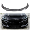 Carbon Fiber Front Bumper Lip for BMW 8 Series G14 G15 G16 M850i 2019+ Front Splitter Spoiler Body Kit
