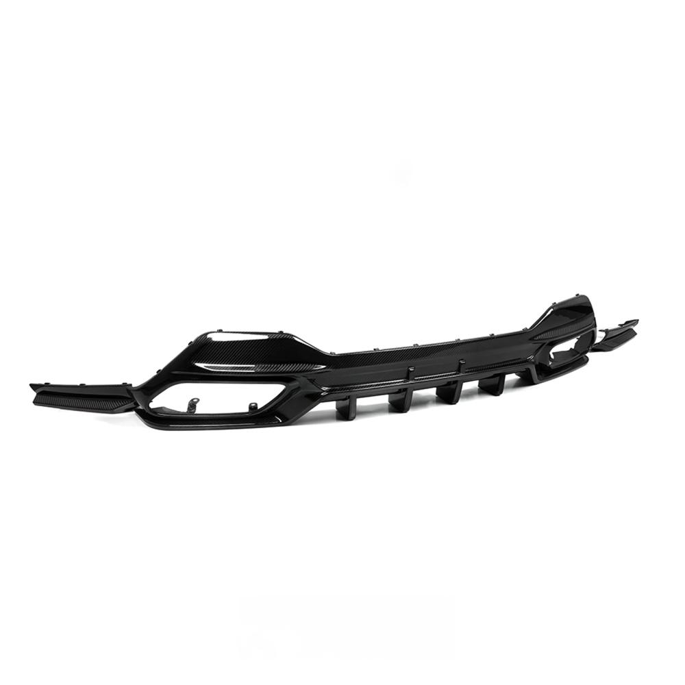 Dry Carbon Fiber Rear Bumper Diffuser for BMW 8 Series G14 G15 G16 840i M850i Rear Splitter Lip Body Kit
