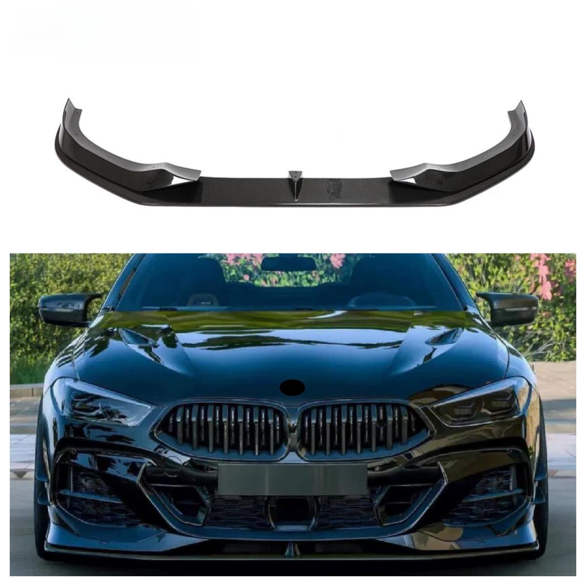 Carbon Fiber Front Bumper Lip for BMW 8 Series G14 G15 G16 840i M850i 2019+ Front Splitter Spoiler Lip