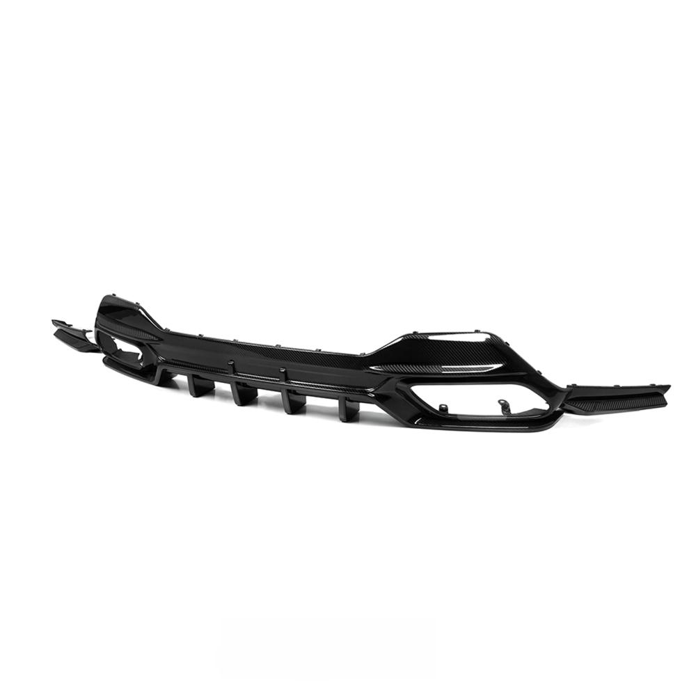 Dry Carbon Fiber Rear Bumper Diffuser for BMW 8 Series G14 G15 G16 840i M850i Rear Splitter Lip Body Kit