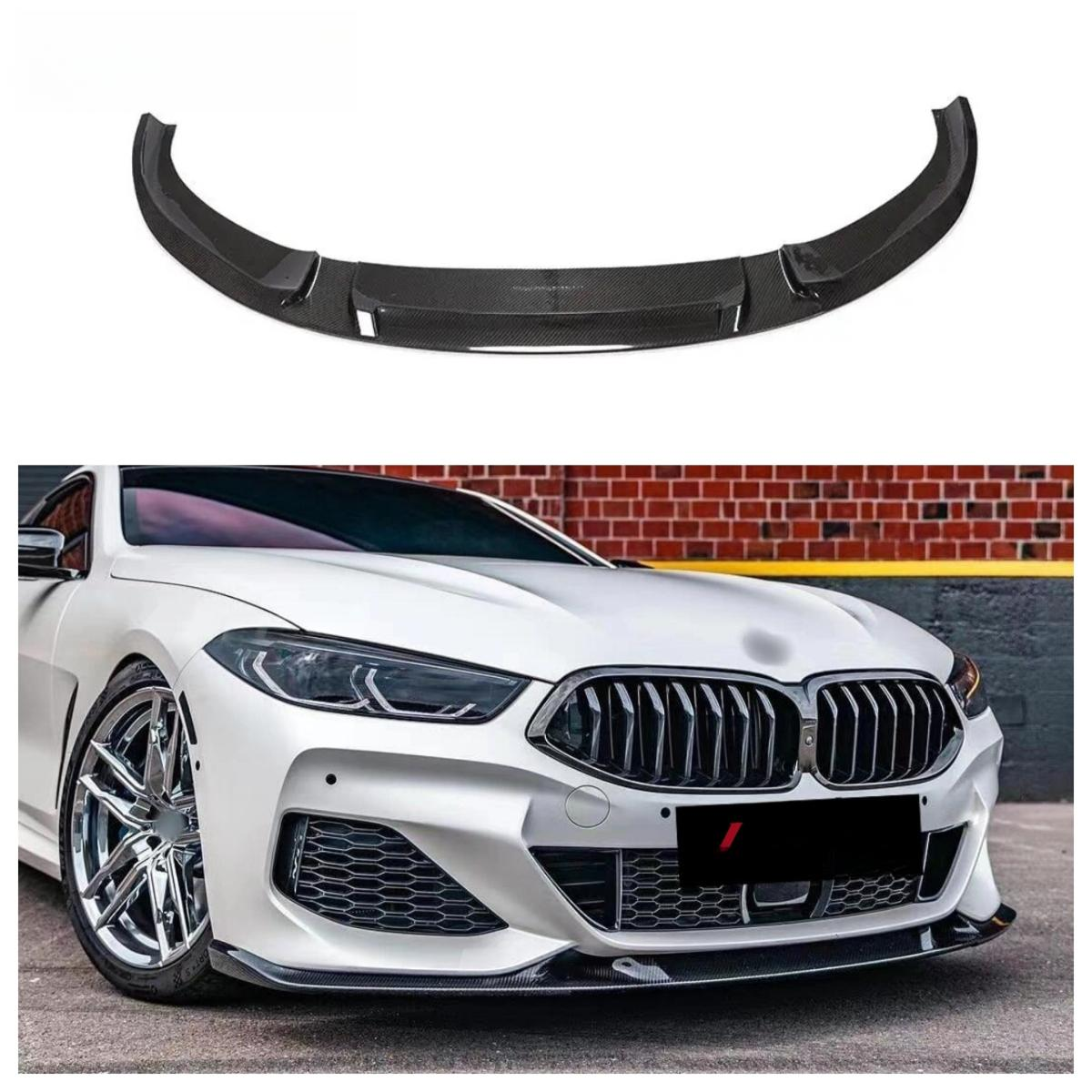 Carbon Fiber Front Bumper Splitter Lip for BMW 8 Series G14 G15 G16 840i M850i 2019+ Carbob Front Lip