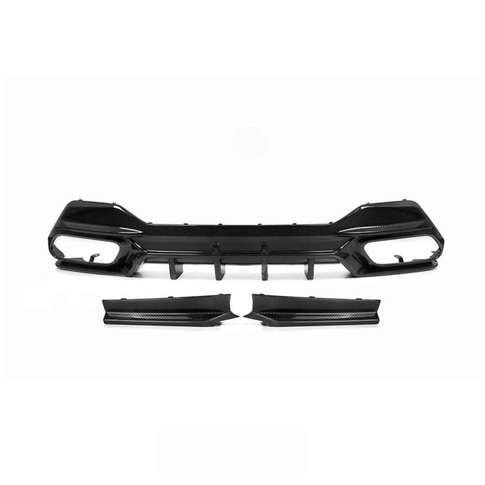 Dry Carbon Fiber Rear Bumper Diffuser for BMW 8 Series G14 G15 G16 840i M850i Rear Splitter Lip Body Kit