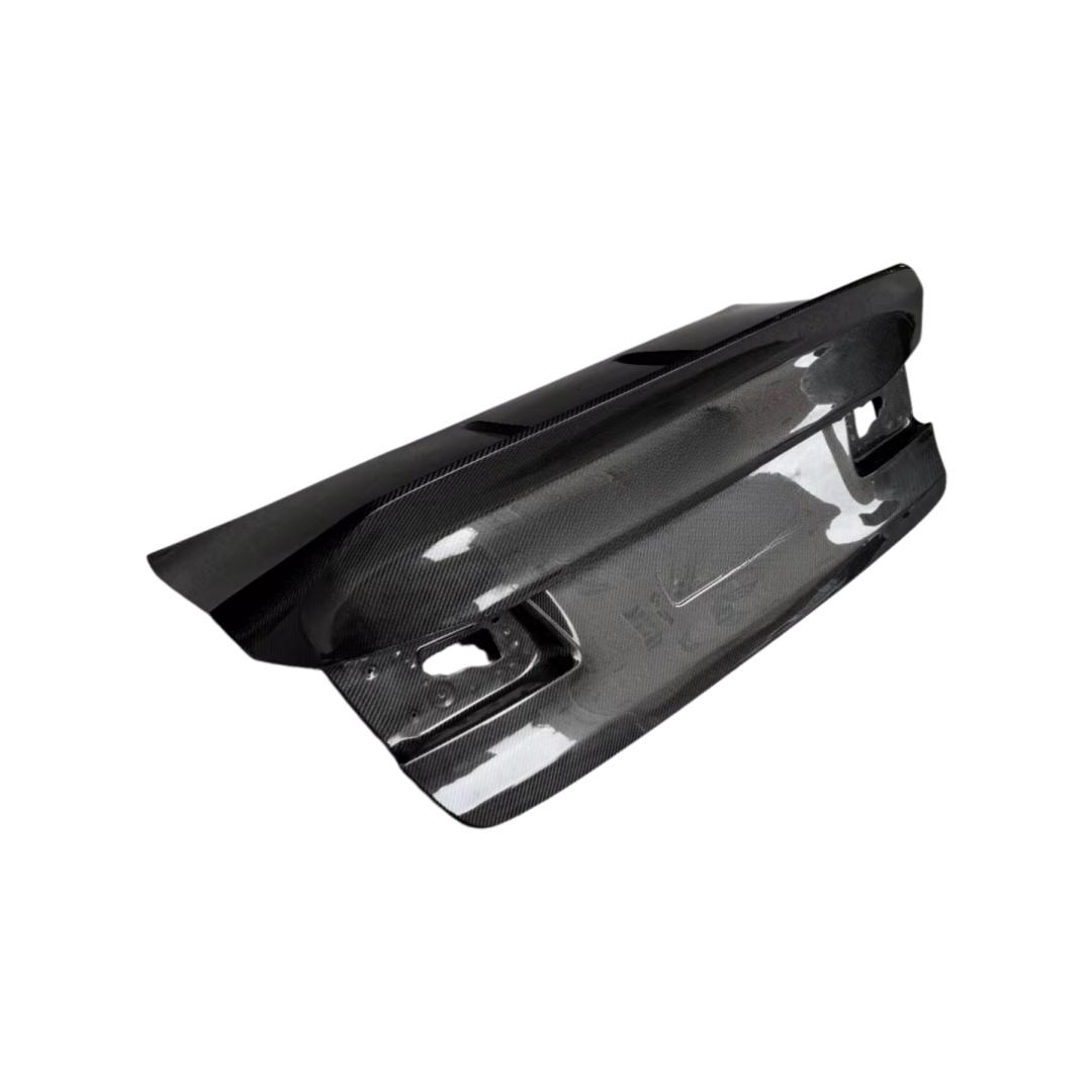 High Quality CSL Style Carbob Fiber Rear Trunk Cover for BMW 5 Series G30 M5 F90 2017-2023 Replacement Car Carbon Trunk Bonnet