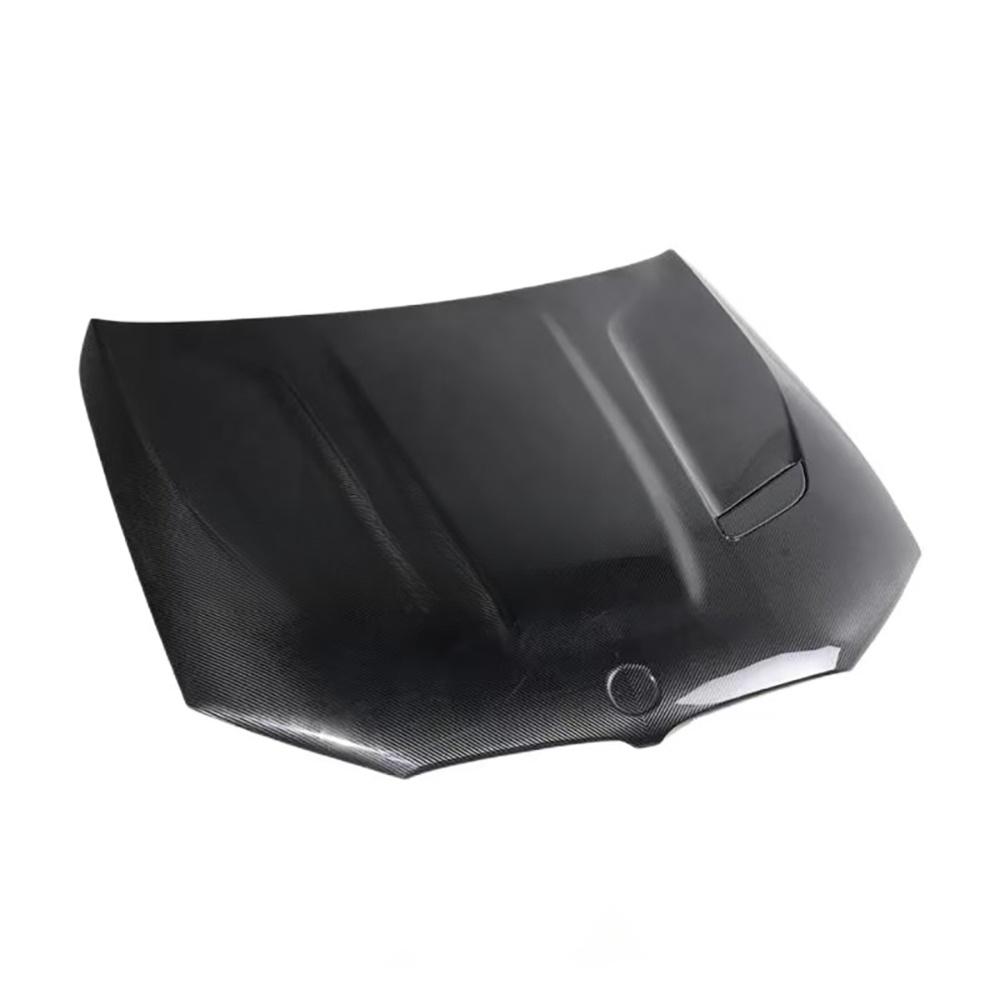 Hight Quality CS Style Carbon Fiber Engine Hood Cover for BMW 5 Series G30 F90 M5 Touring Carbon Engine Bonnet Lid Body Kit