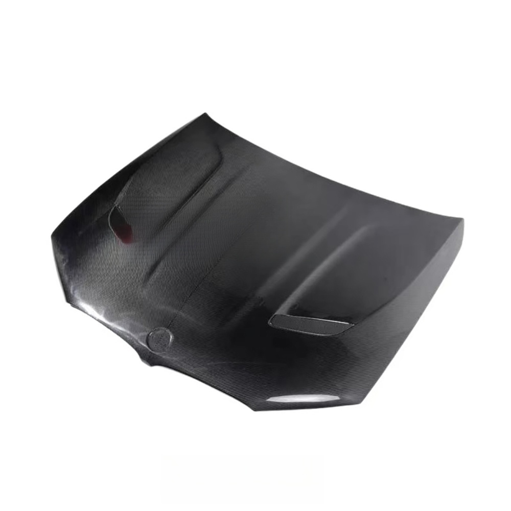 Hight Quality CS Style Carbon Fiber Engine Hood Cover for BMW 5 Series G30 F90 M5 Touring Carbon Engine Bonnet Lid Body Kit