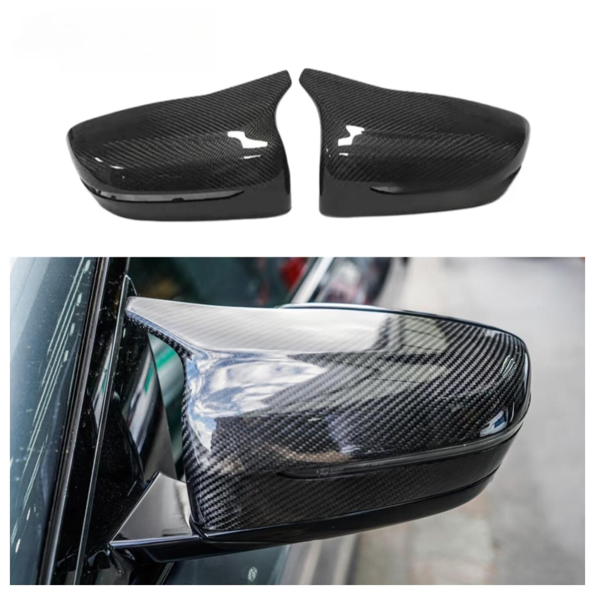 Hight Quality M Style Carbon Fiber Mirror Cover for BMW 5 Series G30 G31 2017-2023 Left-hand Drive Side Mirror Cover