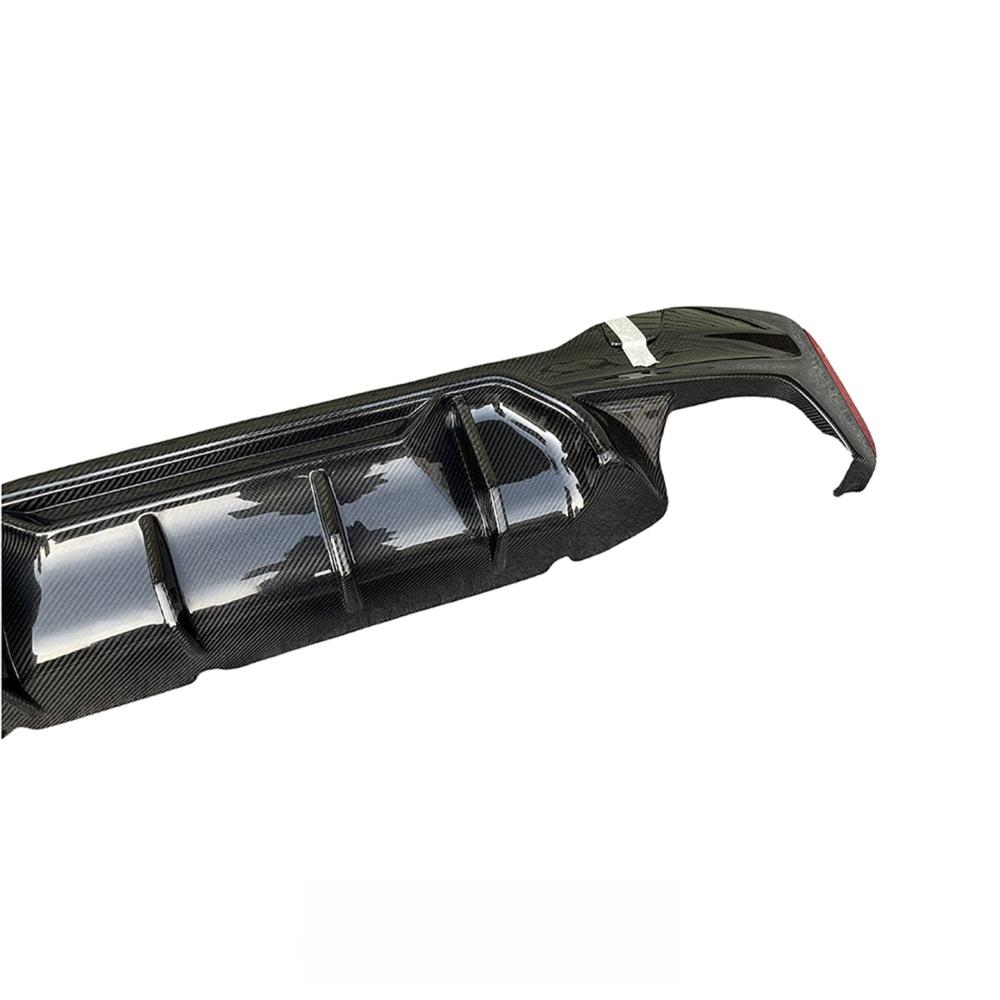 Competition Style Carbon Fiber Rear Bumper Diffuser Splitter Lip for BMW 5 Series G30 540i M550i F90 M5 2017-2023 Body Kit