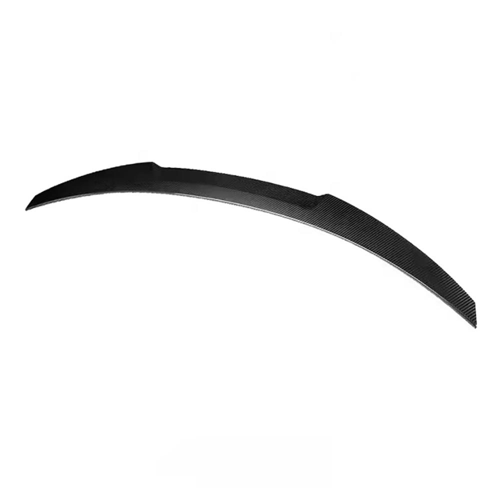 M4 Style Real Carbon Fiber Rear Trunk Spoiler Wing for BMW 5 Series G30 540i M550i M5 F90 2017-2023 Hight Quality Body Kit
