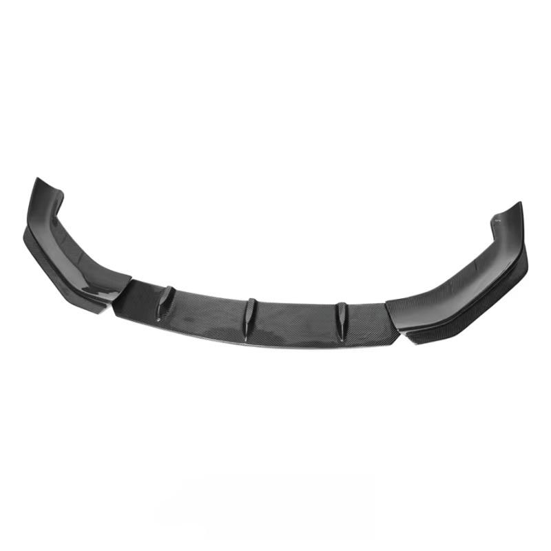 Carbon Fiber 3PCS Front Bumper Lip for BMW 5 Series G30 540i M550i Pre Lci 2017-2020 Front Splitter Body Kit