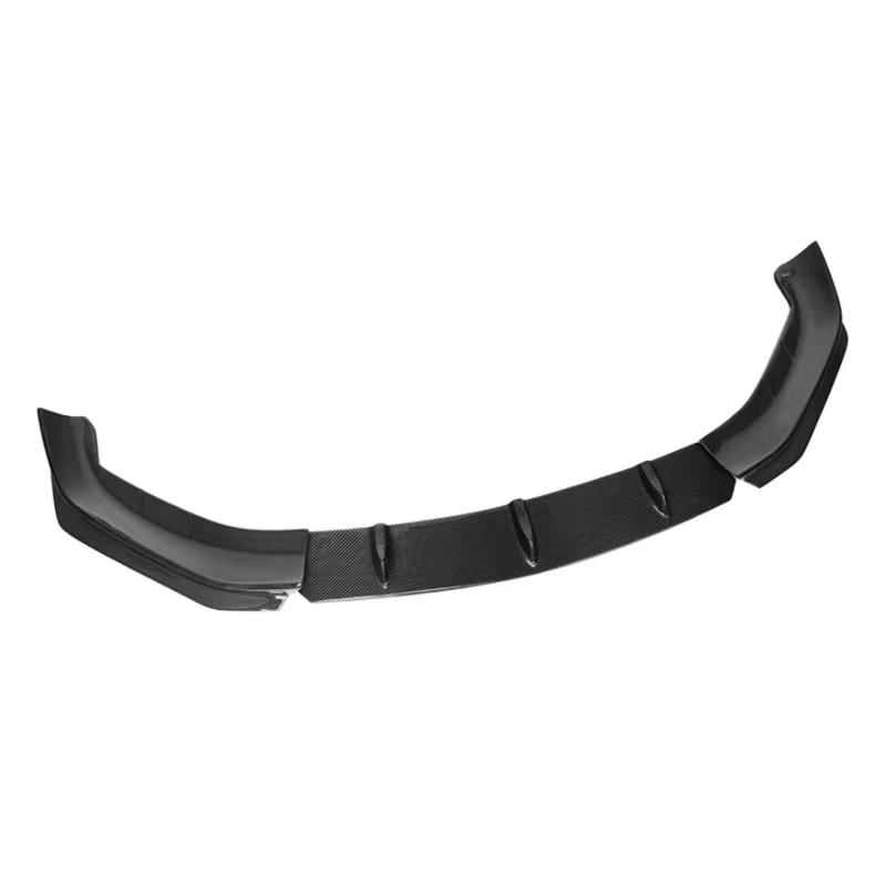 Carbon Fiber 3PCS Front Bumper Lip for BMW 5 Series G30 540i M550i Pre Lci 2017-2020 Front Splitter Body Kit