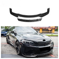 Real Carbon Fiber Front Bumper Splitter Lip for BMW M2 F87 2016-2022 Carbon Fiber Car Front Lip Body Kit