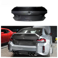Carbon Fiber Rear Trunk Cover for BMW 2 Series G42 G87 M2 2023+ Replacement Car Boot Cover Trunk Lid