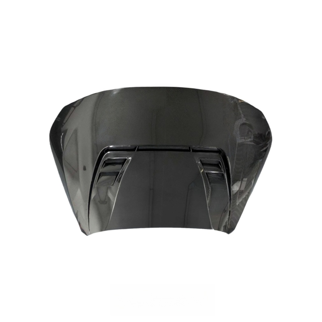 Dry Carbon Fiber Engine Hood Cover for BMW G87 M2/2 Series G42 2023+ Upgrade Replacement Carbon Fiber Hood With Vents
