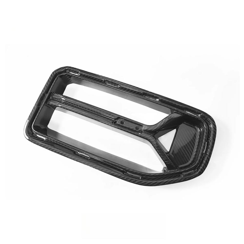 Dry Carbon Fiber Front Bumper Grille for BMW M2 G87 Coupe 2023+ Double Kidney Grille Front Bumper Air Intake Grille