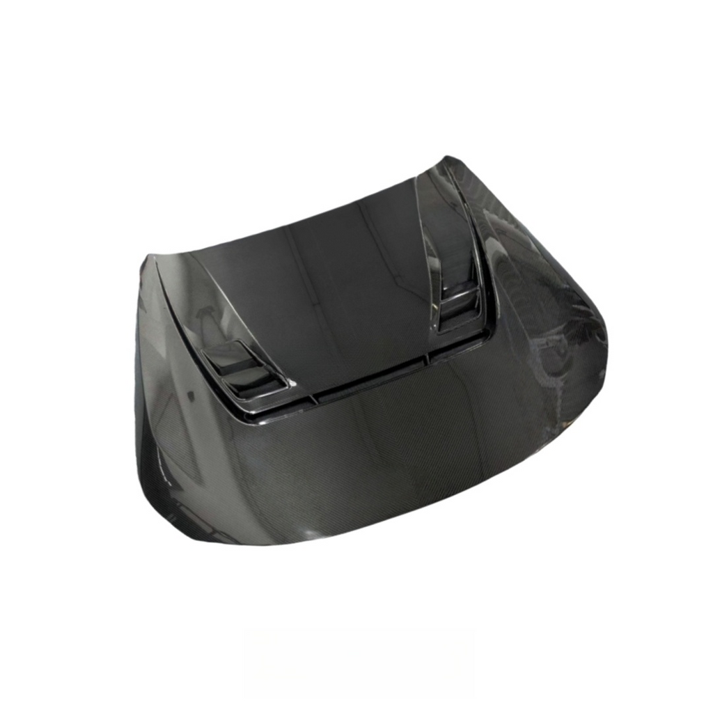 Dry Carbon Fiber Engine Hood Cover for BMW G87 M2/2 Series G42 2023+ Upgrade Replacement Carbon Fiber Hood With Vents