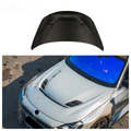 Dry Carbon Fiber Engine Hood Cover for BMW G87 M2/2 Series G42 2023+ Upgrade Replacement Carbon Fiber Hood With Vents