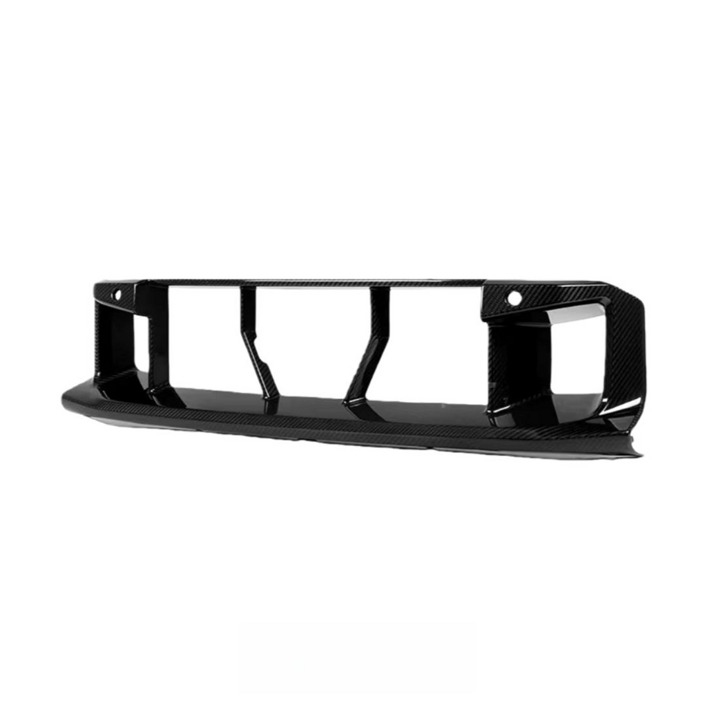 Dry Carbon Fiber Feont Bumper Lower Grille for BMW G87 M2 2023-IN Replacement Front Bumper Lower Vent Grille Body Kit