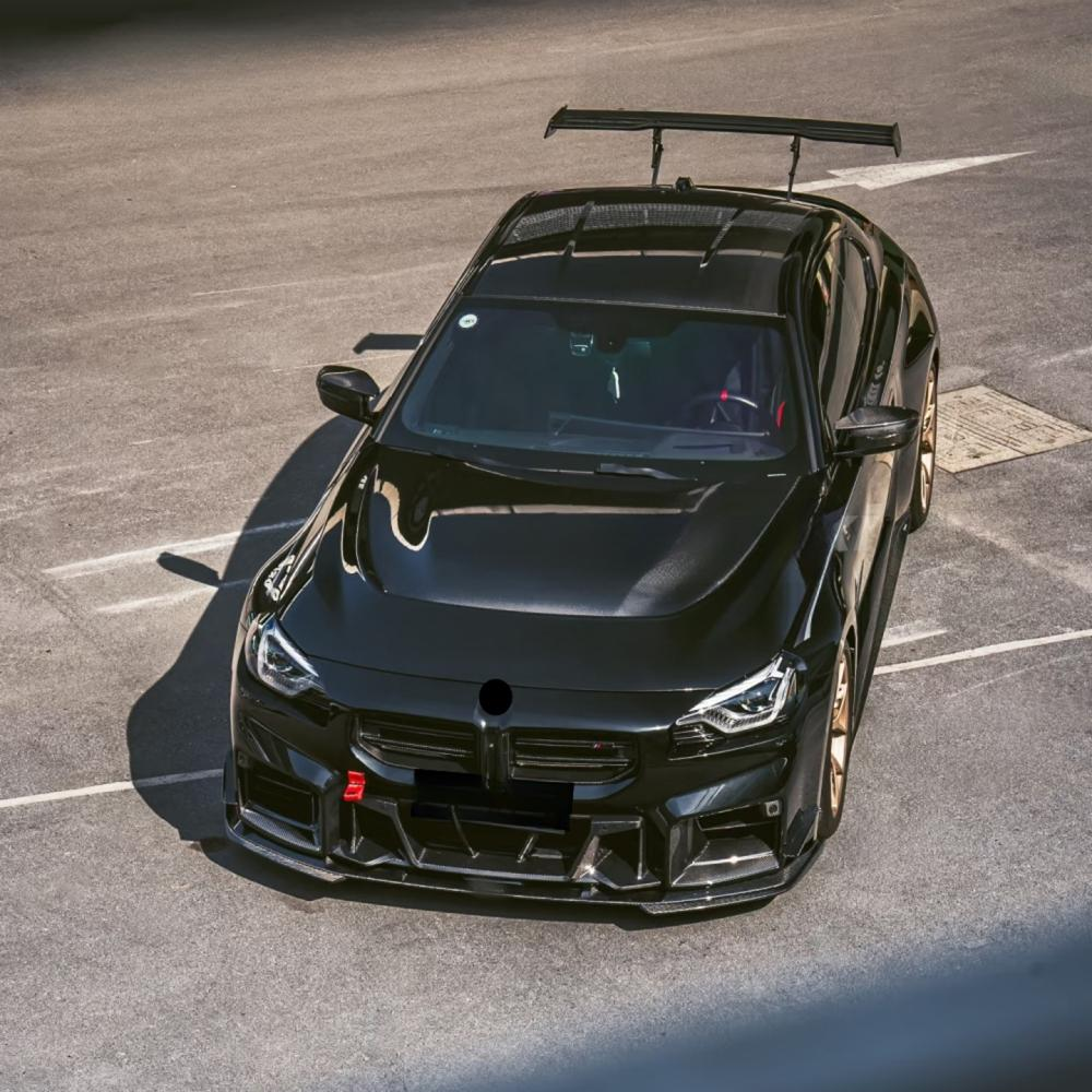 Dry Carbon Fiber Engine Hood Bonnet Cover for BMW G87 M2 2023+ Upgrade Dry Carbon Fiber Engine Hood