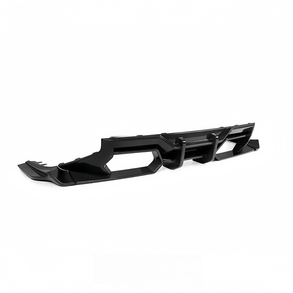 Dry Carbon Fiber Rear Bumper Diffuser for BMW G87 M2 Competition 2023+ Carbon Fiber Rear Splitter Lip Body Kit