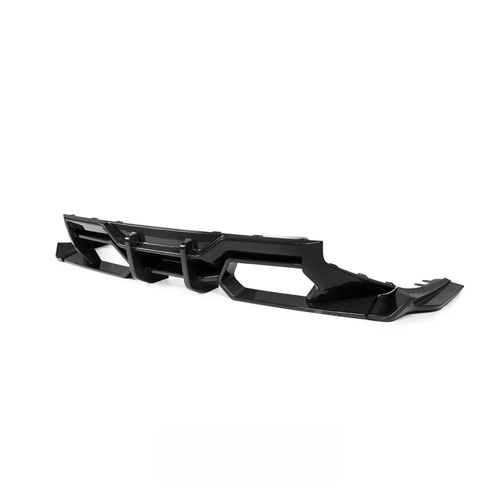 Dry Carbon Fiber Rear Bumper Diffuser for BMW G87 M2 Competition 2023+ Carbon Fiber Rear Splitter Lip Body Kit