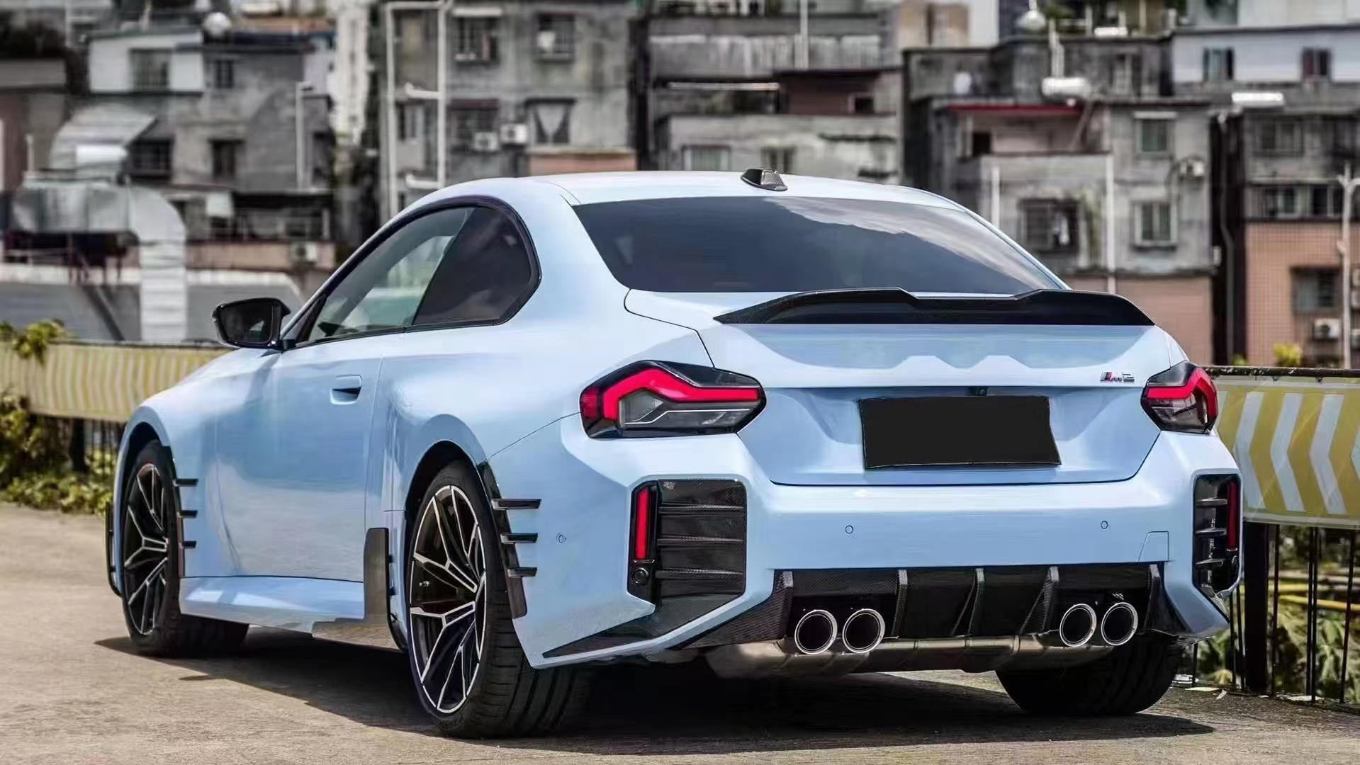 Carbon Fiber Rear Trunk Spoiler Wing for BMW G87 M2 Coupe 2023+ Carbon Fiber Rear Spoiler Trunk Spoiler