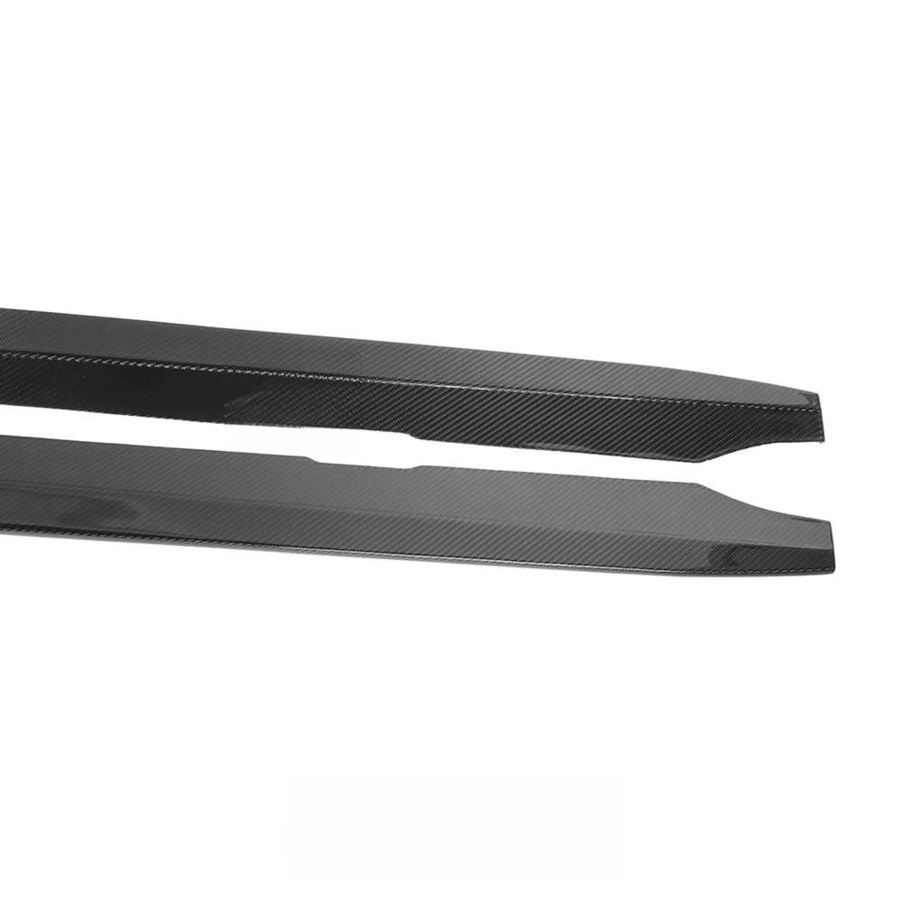 Carbon Fiber Side Skirt for BMW M2 G87 Coupe 2 Door 2023+IN Carbon Fiber Side Bumper Splitter Lip