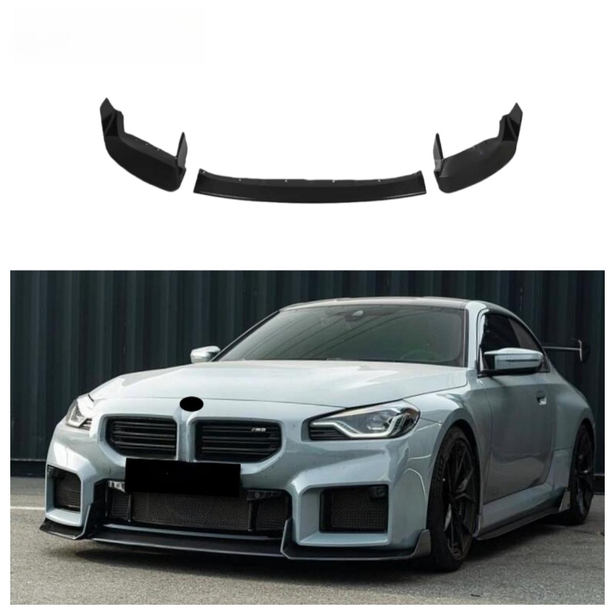 Dry Carbon Fiber Front Bumper Lip for BMW G87 M2 Coupe 2023-IN Carbon Fiber Front Splitter Lip Body Kit