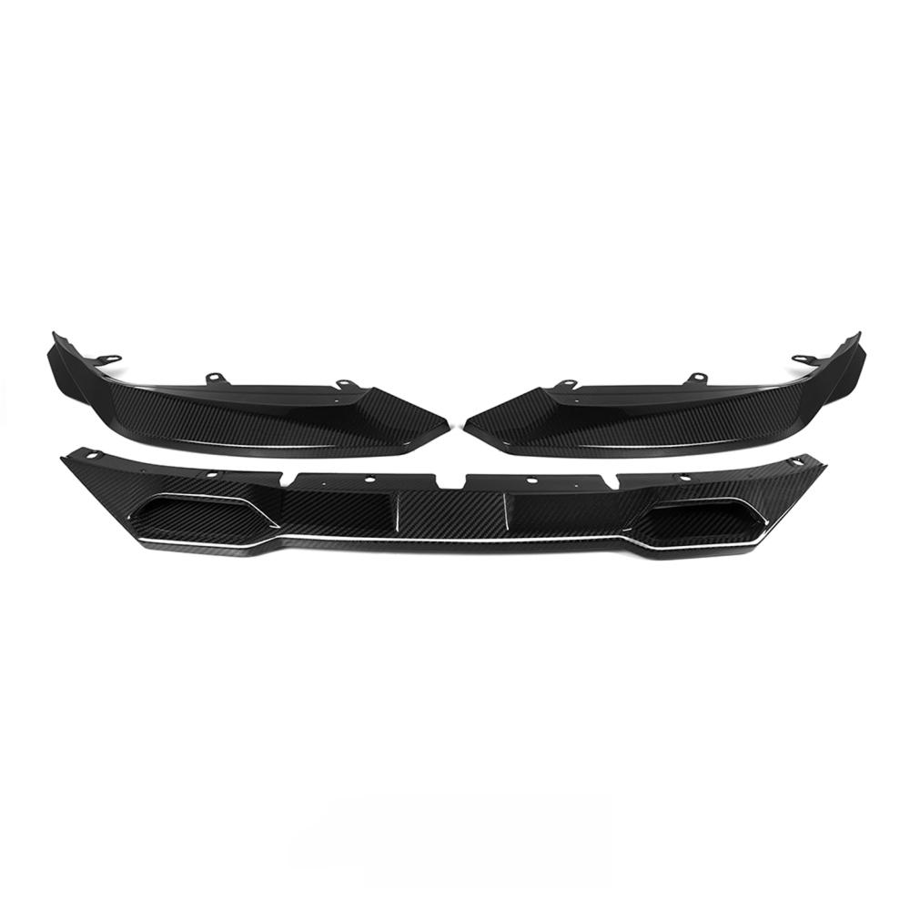 Dry Carbon Fiber Front Bumper Splitter Lip for BMW G87 M2 2023-IN Dry Carbon Fiber Front Lip