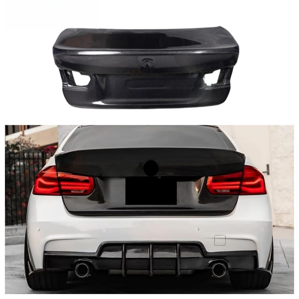 Carbon Fiber Trunk Cover for BMW 3 Series F30 F80 M3 2011-2018 Hight Quality Rear Lid Perfect Installtaion Body Kit
