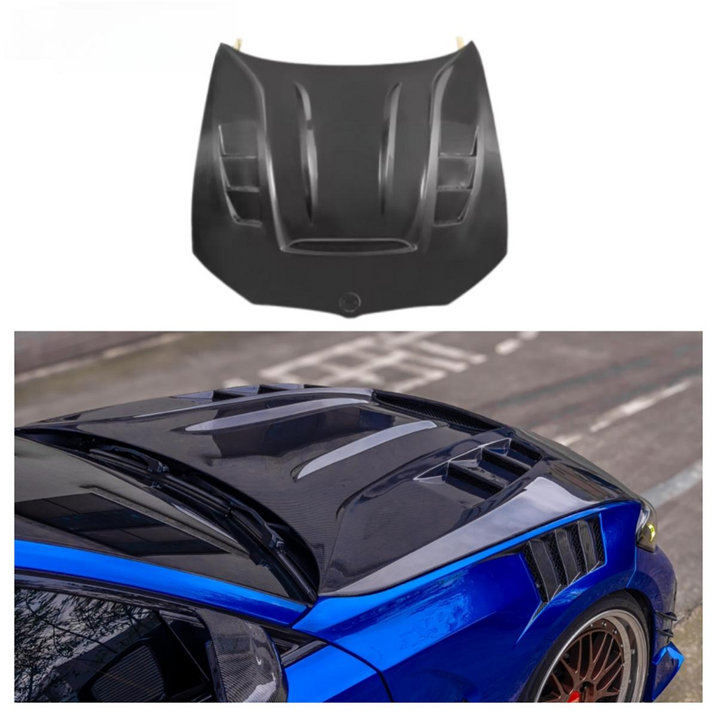 Carbon Fiber Engine Hood for BMW 3 Series G20 G21 M340i Touring Perfect Installation Bonnet Hight Quality Body Kit