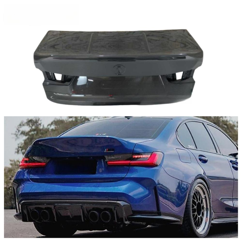 Carbon Fiber Rear Trunk Cover for BMW 3 Series G20 2019-2025 Replacement Rear Trunk Lid Body Kit