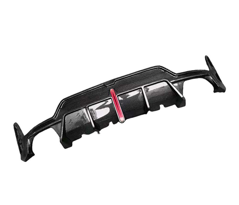 Carbon Fiber Rear Diffuser for BMW 3 Series G20 G21 LCI 2023-2026 Car Rear Bumper Splitter Lip Body Kit