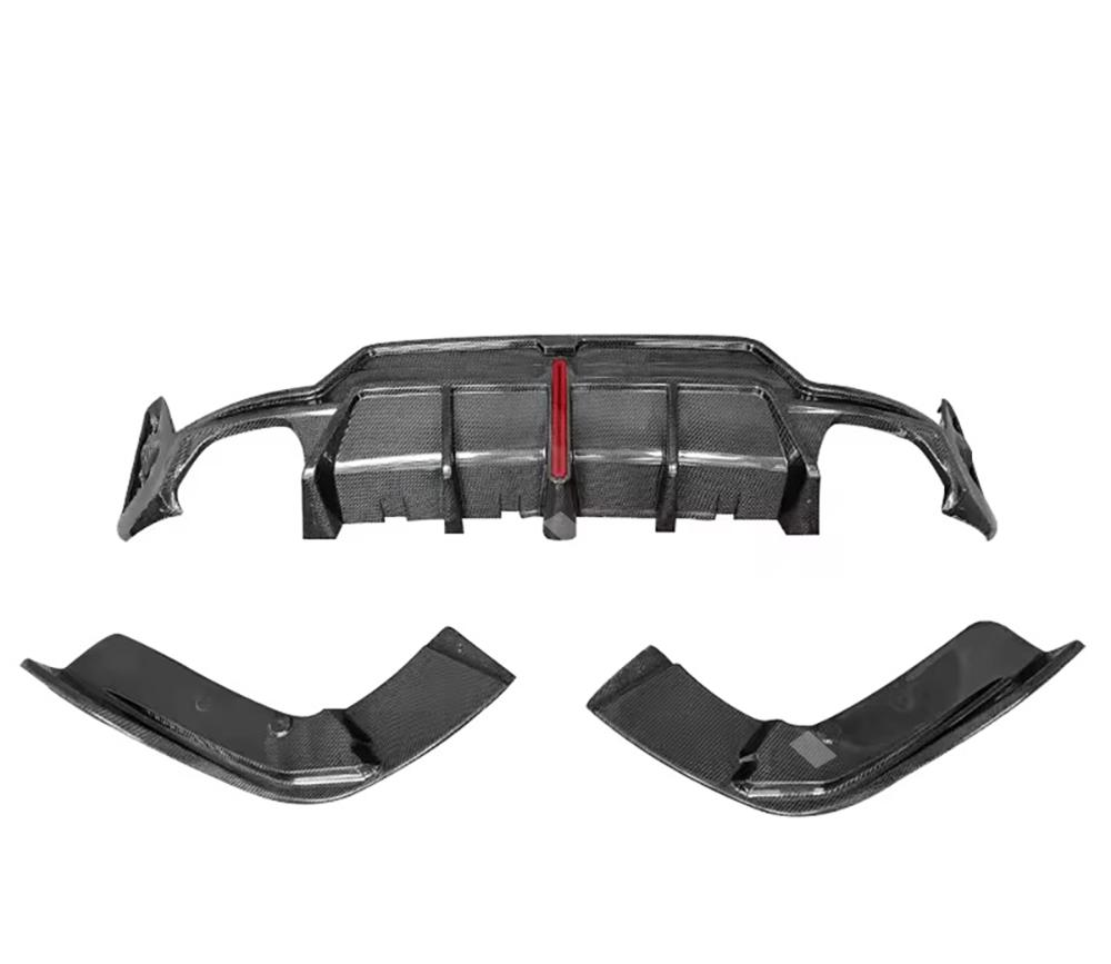 Carbon Fiber Rear Diffuser for BMW 3 Series G20 G21 LCI 2023-2026 Car Rear Bumper Splitter Lip Body Kit
