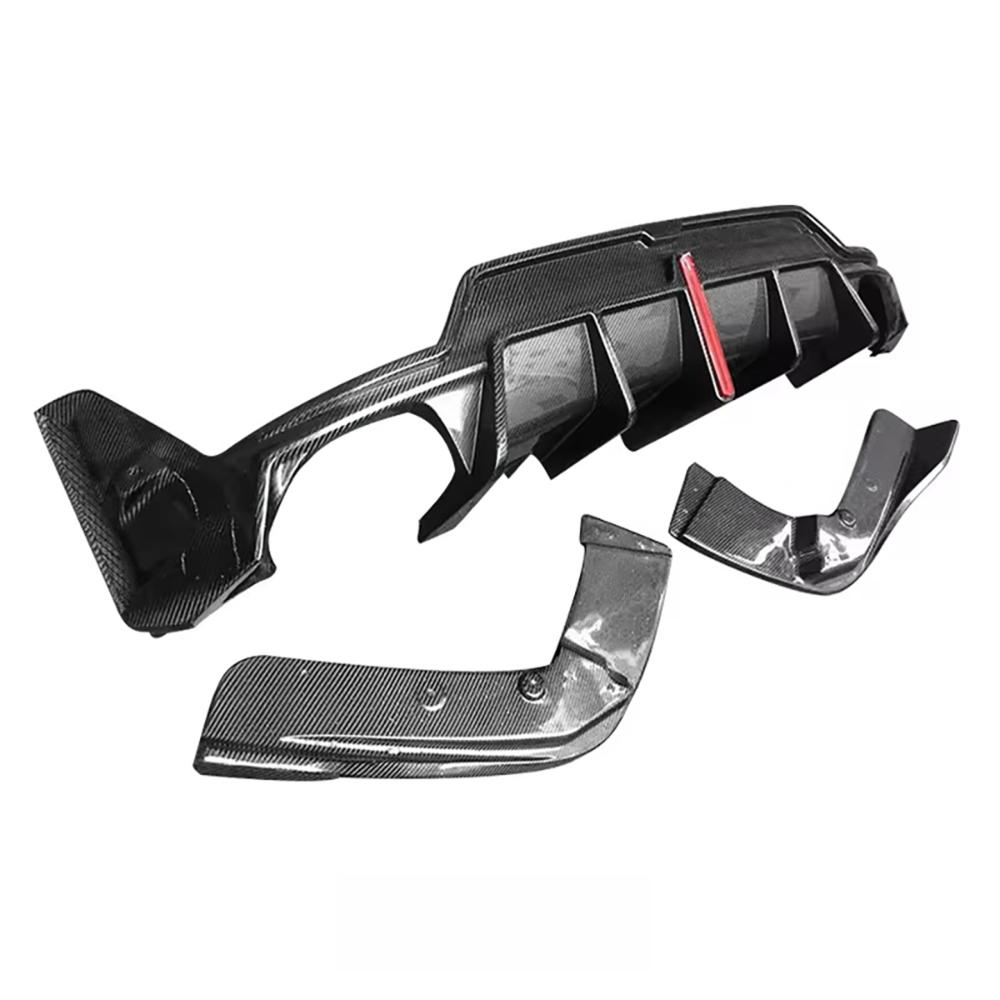 Carbon Fiber Rear Diffuser for BMW 3 Series G20 G21 LCI 2023-2026 Car Rear Bumper Splitter Lip Body Kit