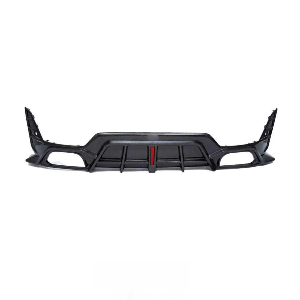 Carbon Fiber Rear Bumper Diffuser for BMW 3 Series G20 G21 2023+ LCI Touring Hight Quality Rear Splitter Body Kit