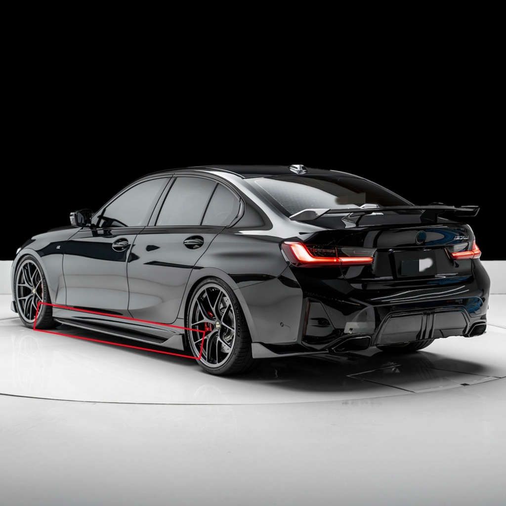 Carbon Fiber Side Skirt for BMW 3 Series G20 330i M340i 2019-2026 Auto Body Kit Upgrade