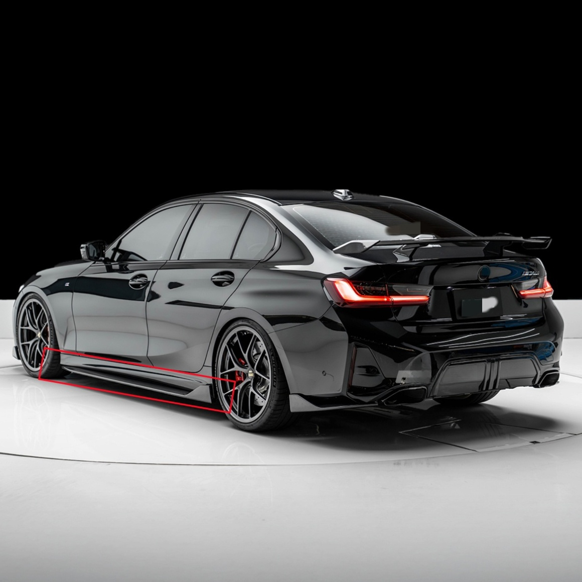 Carbon Fiber Side Skirt for BMW 3 Series G20 330i M340i 2019-2026 Auto Body Kit Upgrade