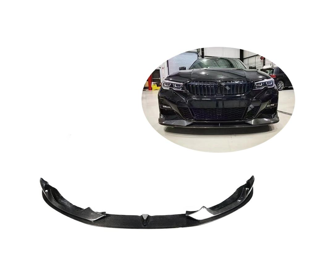 Carbon Fiber Front Bumper Splitter Lip for BMW 3 Series G20 G21 Pre-Lci 2019+2022 Touring Front Lip