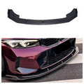 Dry Carbon Fiber Front Bumper Splitter Lip for BMW 3 Series G20 G21 LCI Touring 2022+ Front Lip Body Kit